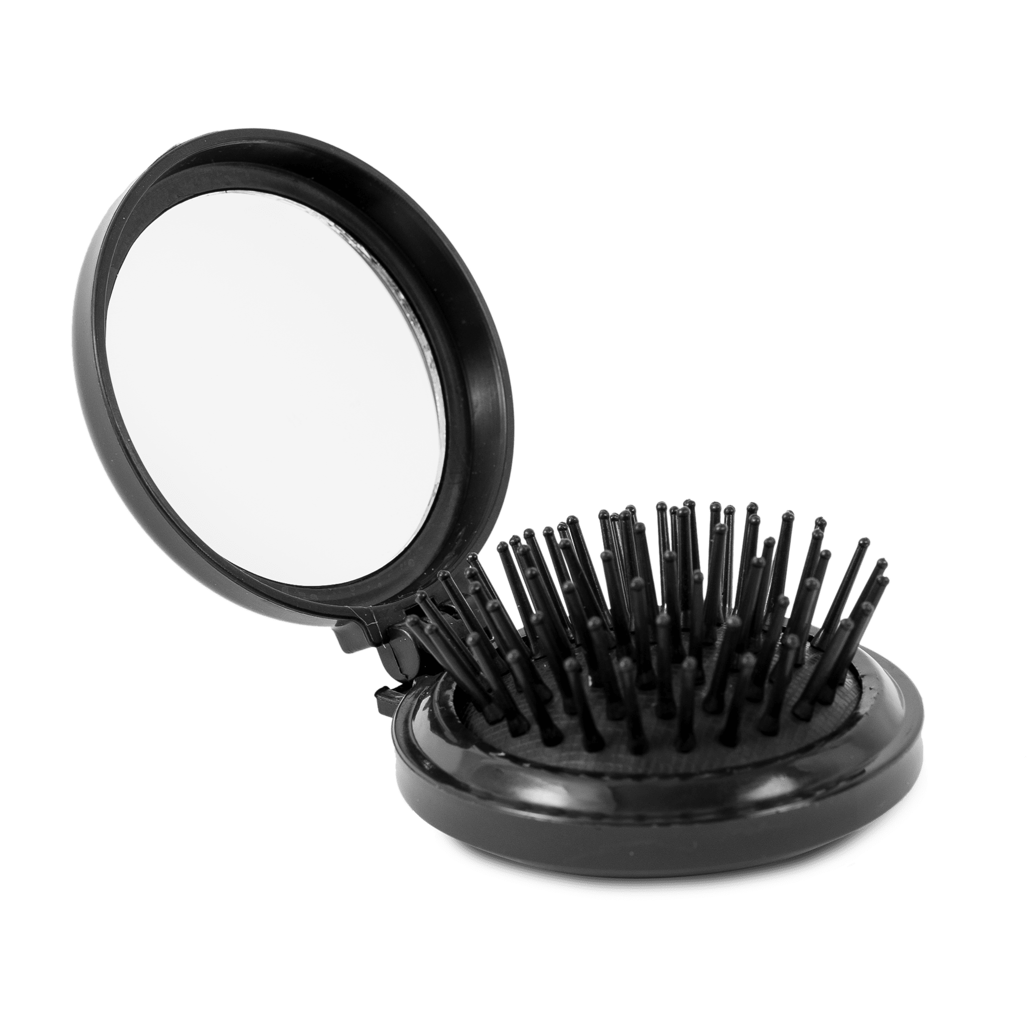 Mini Hair Brush w/ Mirror