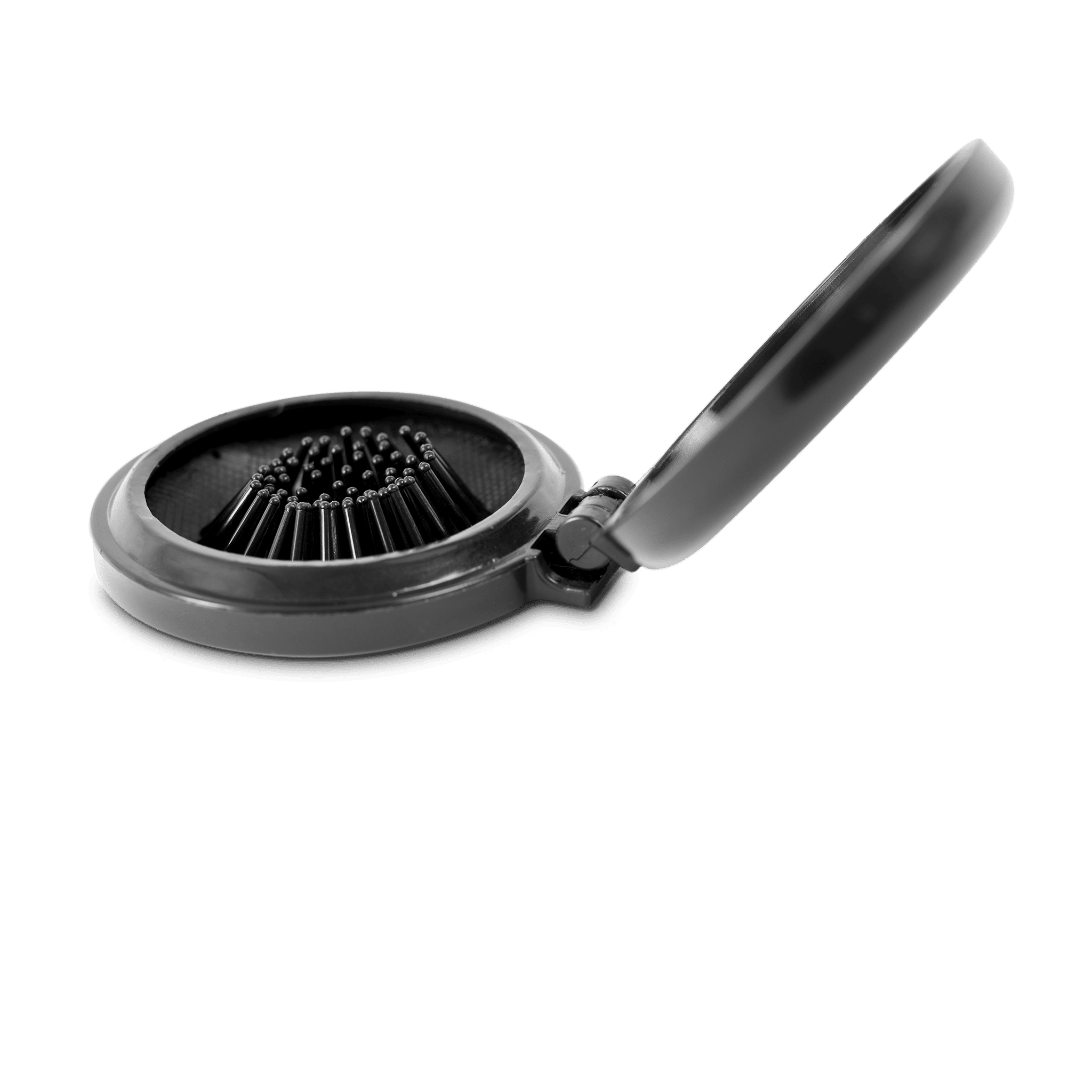 Mini Hair Brush w/ Mirror
