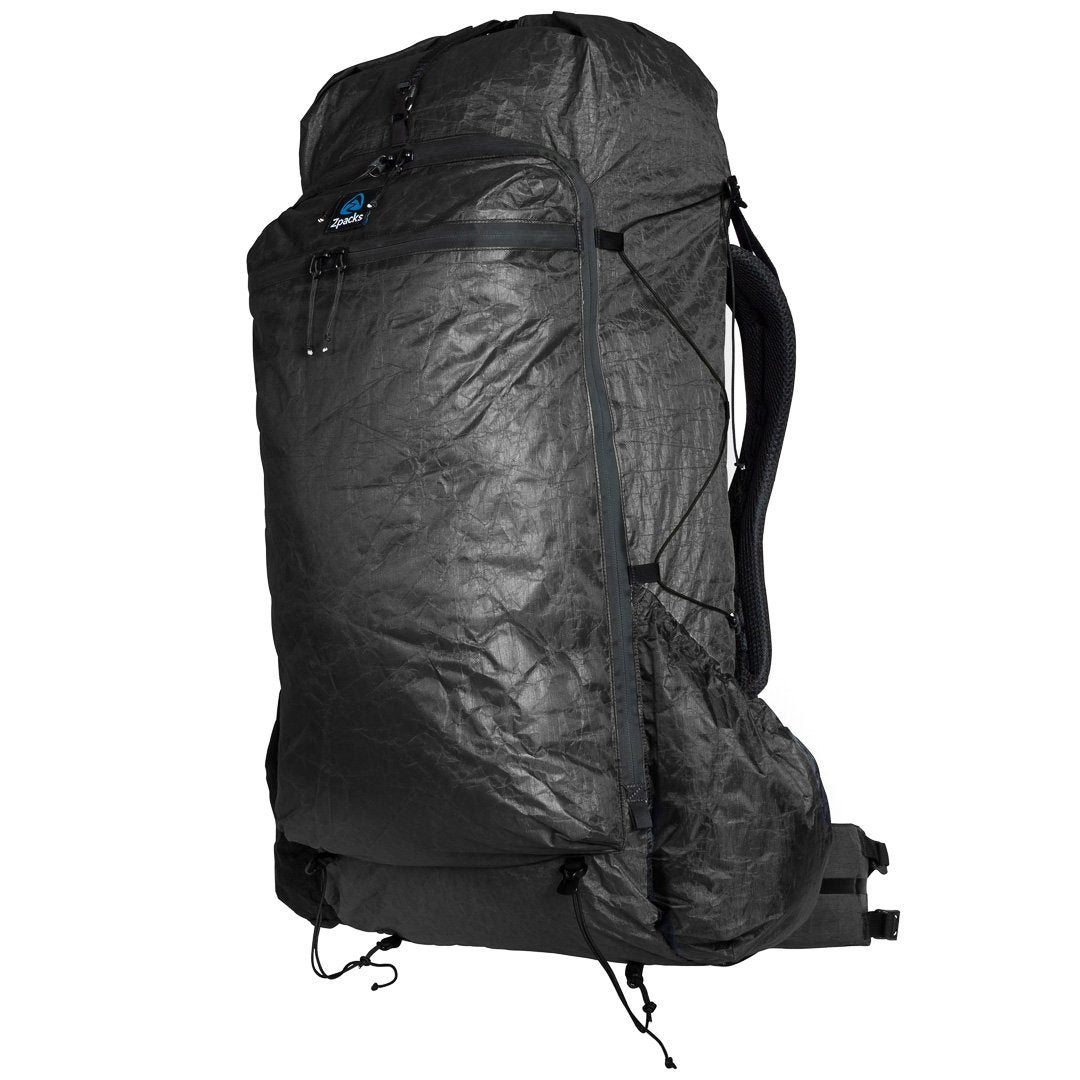 Bargain Arc Zip 57L Backpack (No Belt) - Black - Short Torso