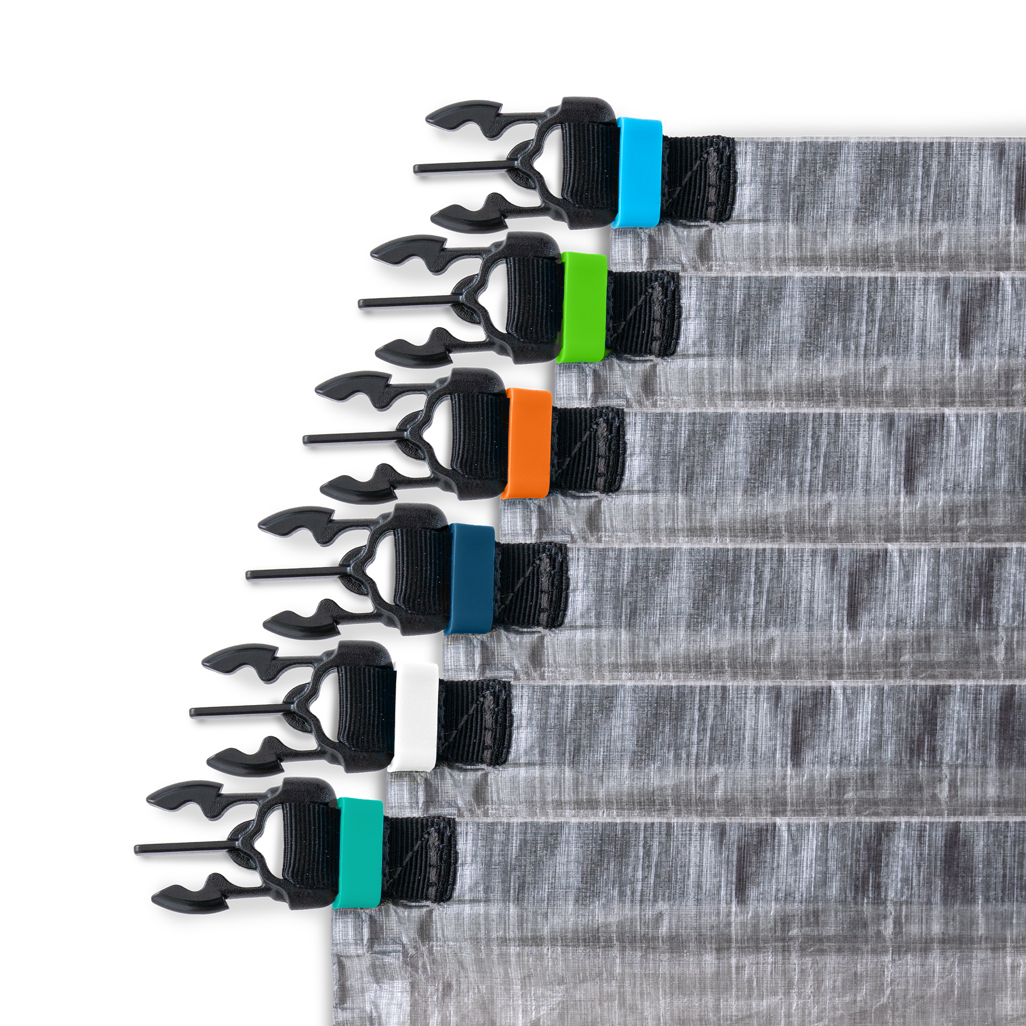 Color Bands for Dry Bags (6 Pack)